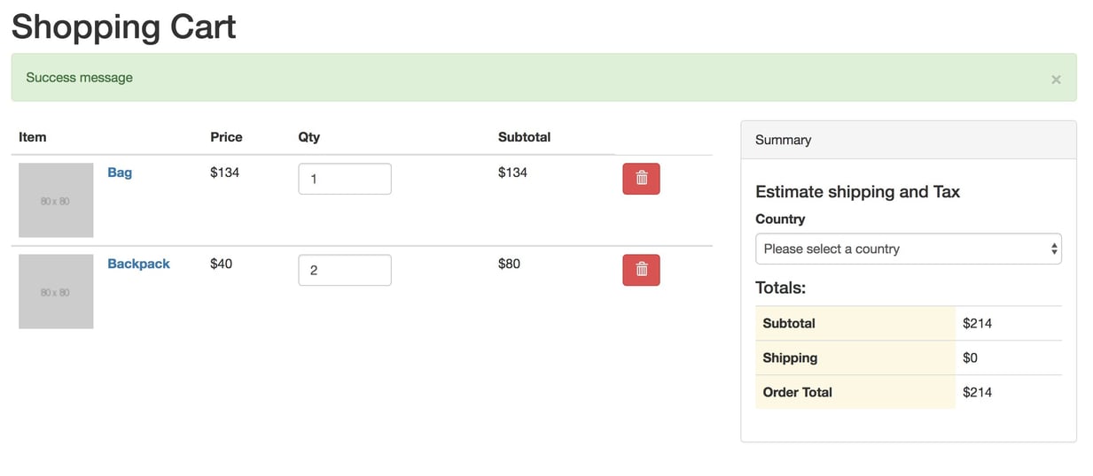 Proof of Concept our idea for a shopping cart in Magento 2 Divante