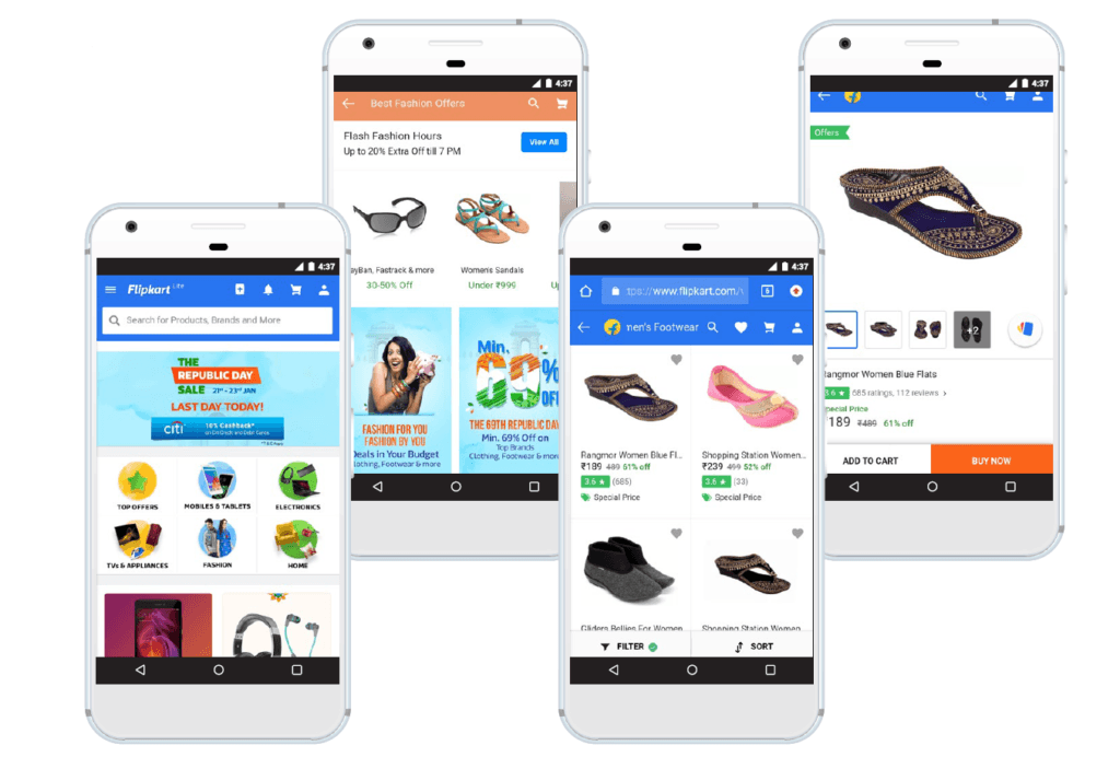 TOP PWA MARKETPLACE - flipkart